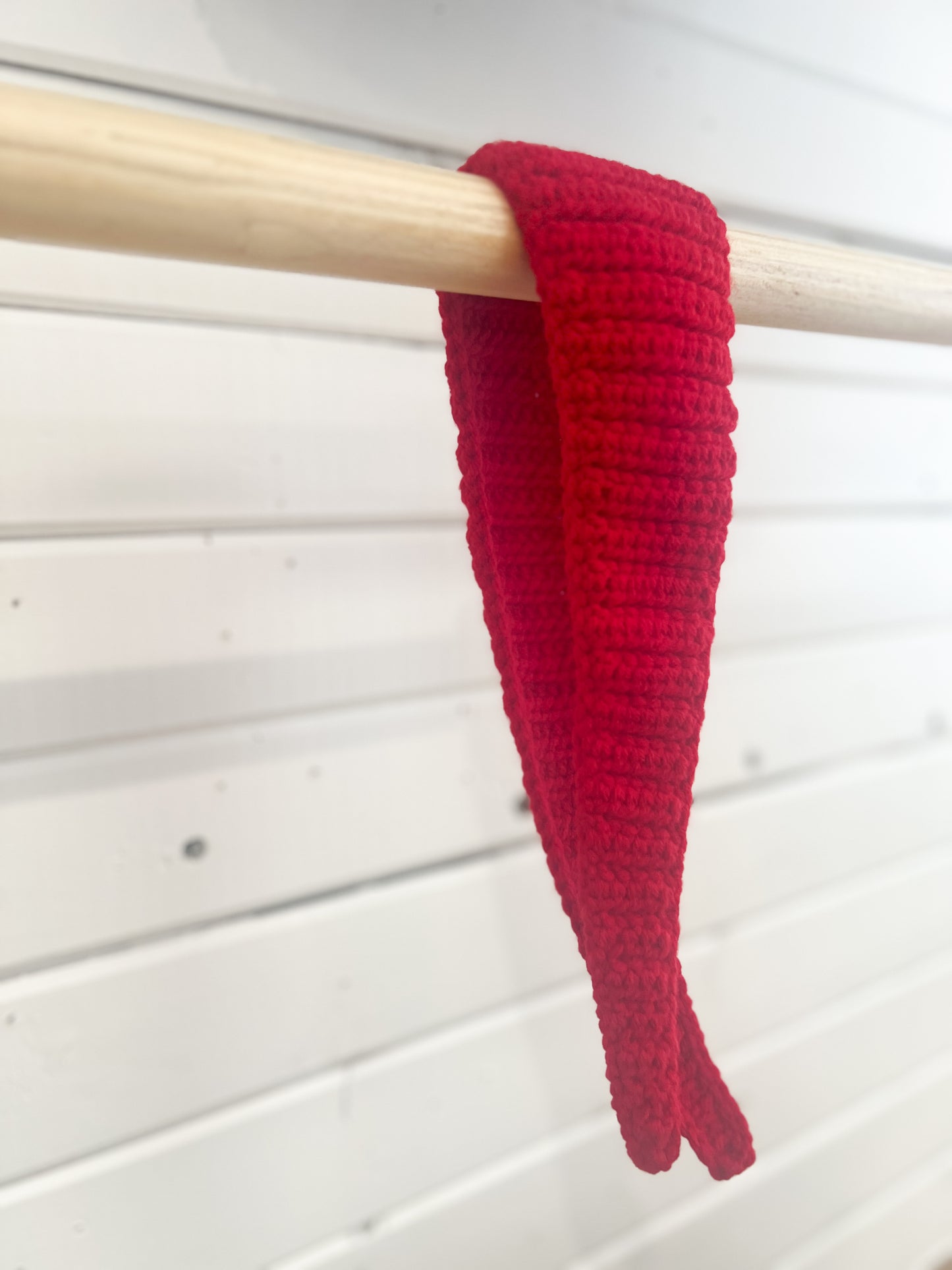 Hand-Crocheted Mini Neck Scarf