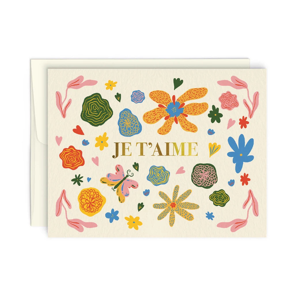 Pensées d'amour Card