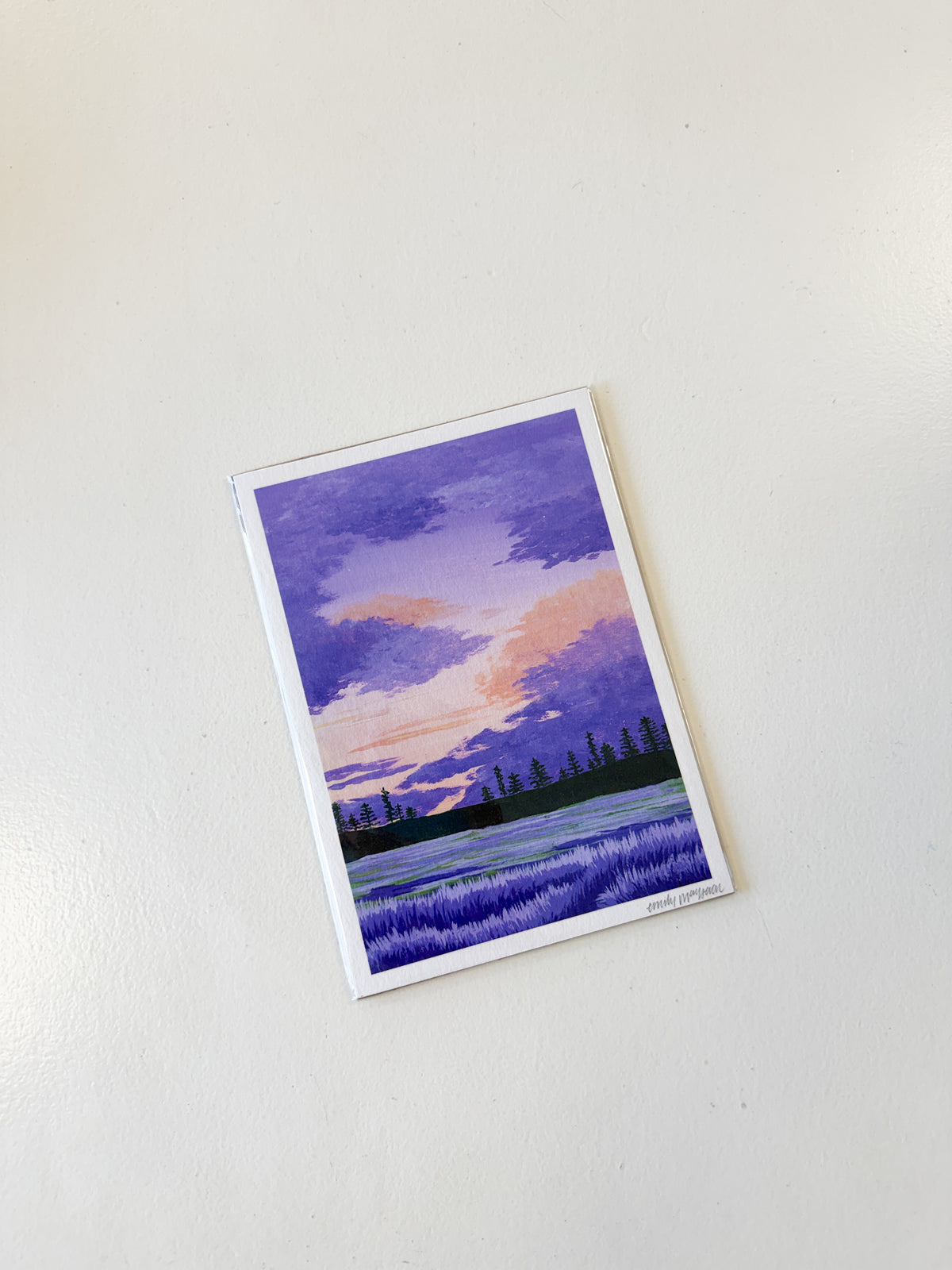 Purple Sunset Print