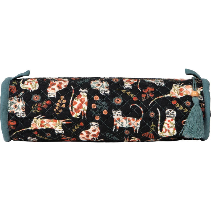 Catbloom Quilted Pencil Pouch