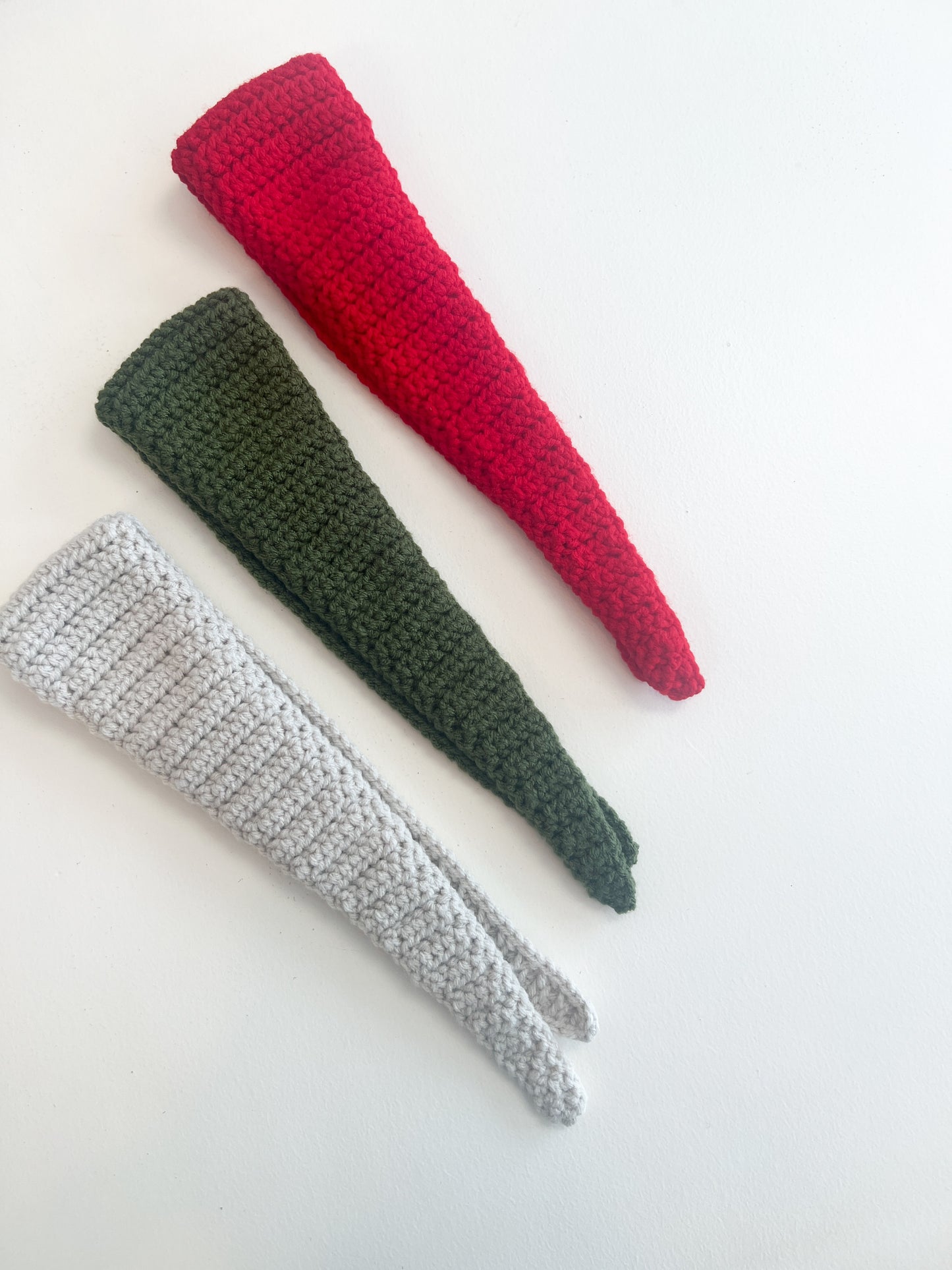 Hand-Crocheted Mini Neck Scarf
