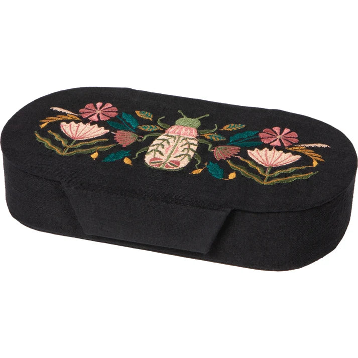 Amulet Embroidered Jewelry Box