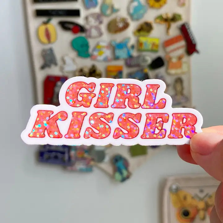 Girl Kisser Sticker