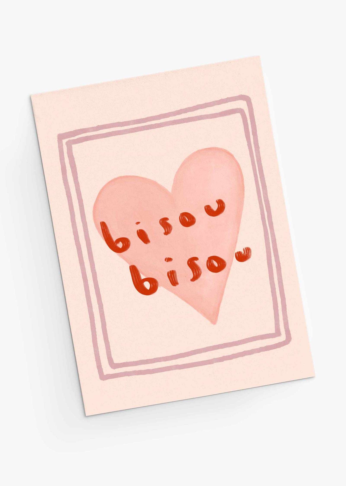 Bisou Bisou Card