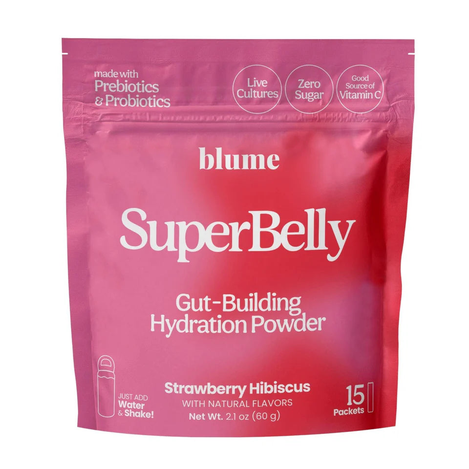 SuperBelly Hydration & Gut - Strawberry Hibiscus