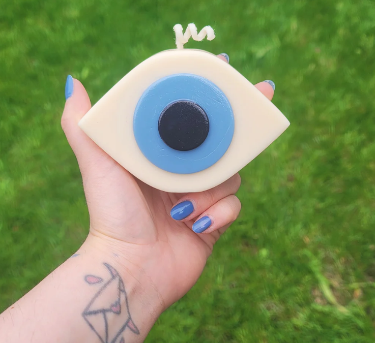 Evil Eye Candle