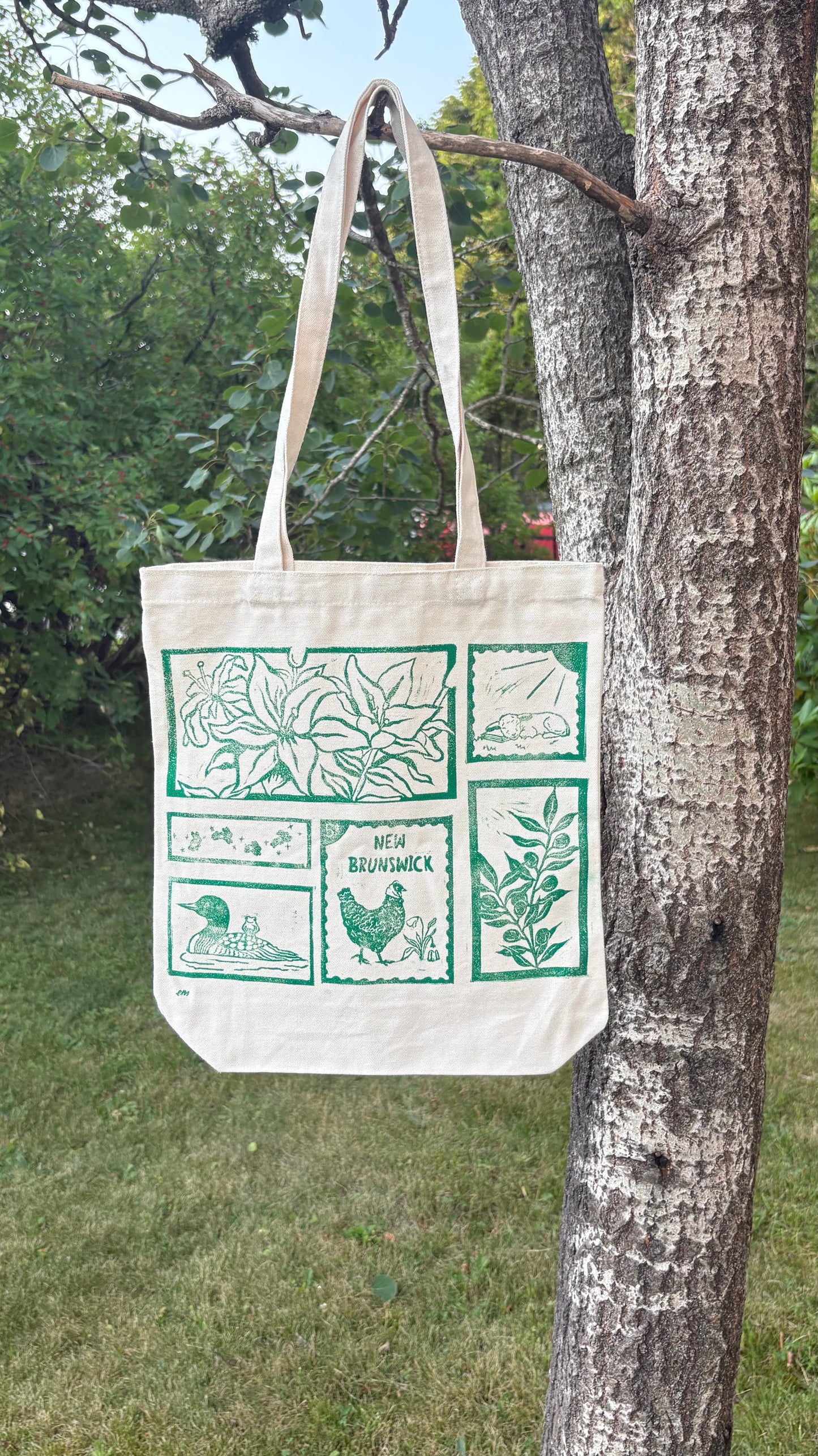 New Brunswick Green Tote