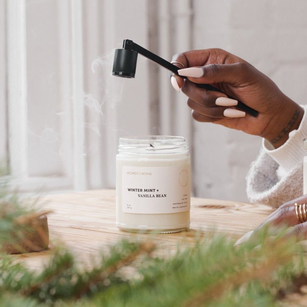 Winter Mint + Vanilla Bean Candle