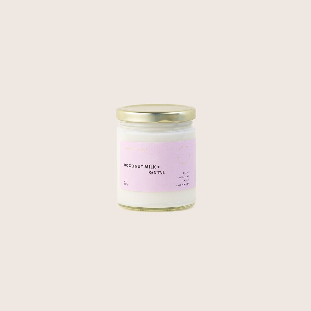 Homecoming Candles | Coconut Milk + Santal