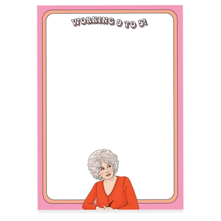 Workin` 9 to 5 Notepad