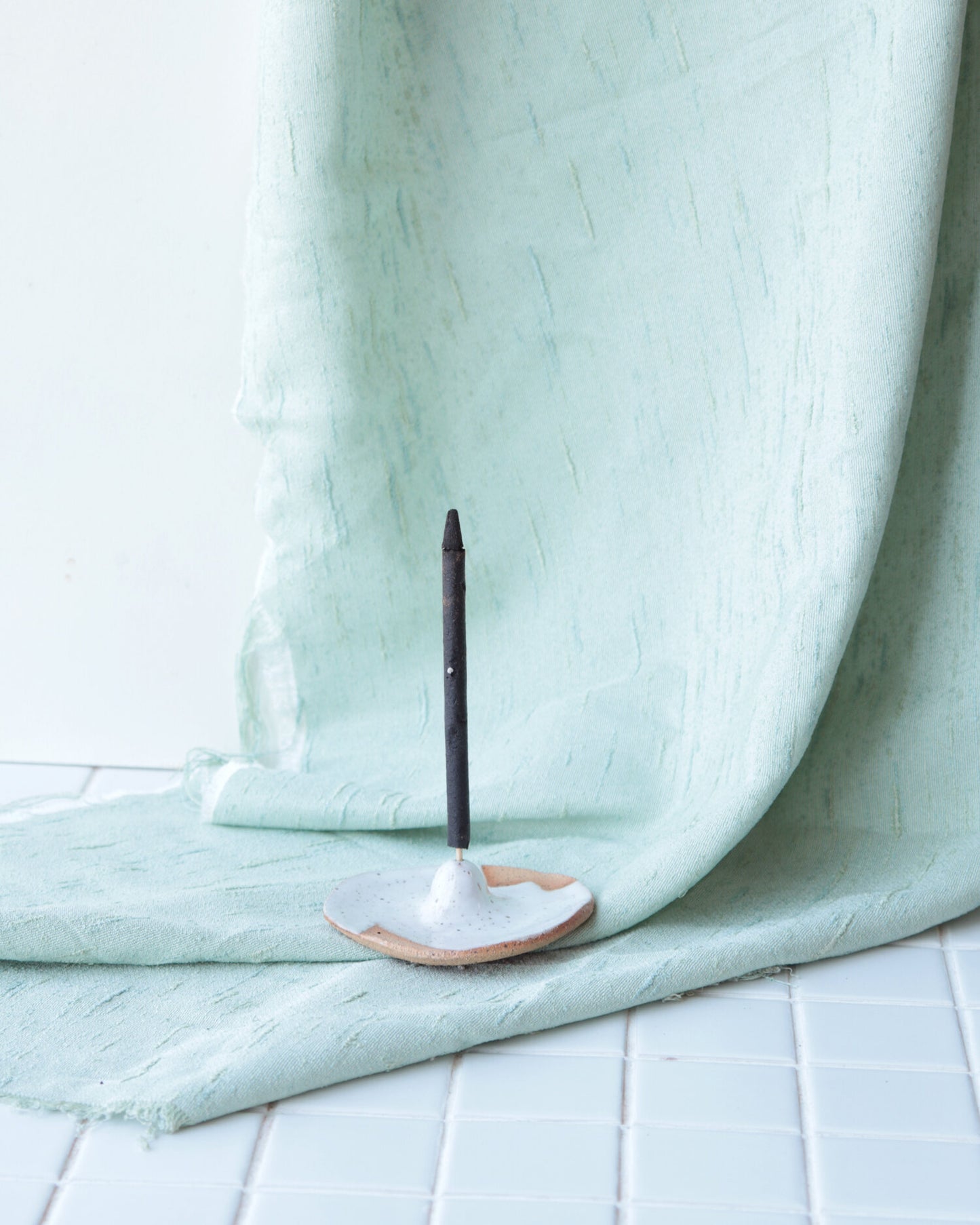 White Incense Holder