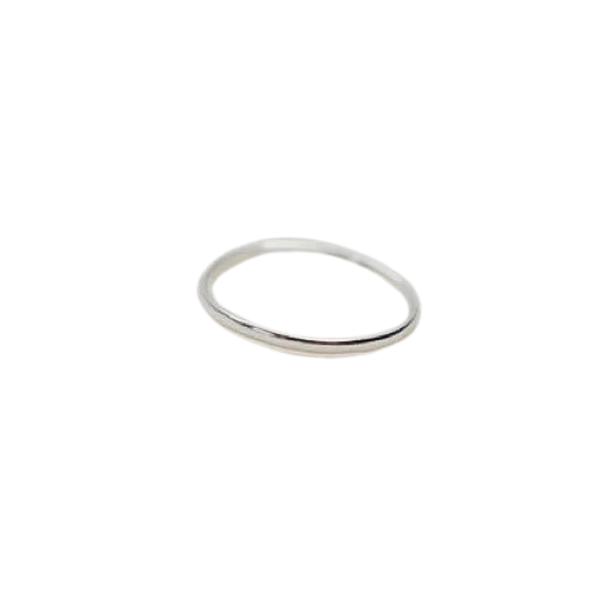 Simple Silver Stacker Ring