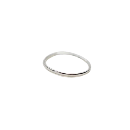 Simple Silver Stacker Ring