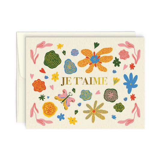 Pensées d'amour Card