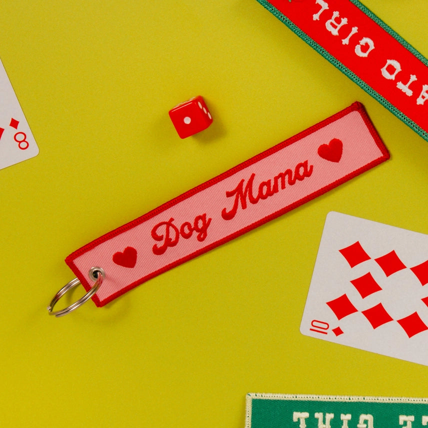 Embroidered Keychain