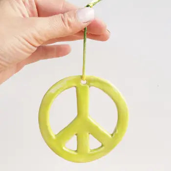 Peace Handmade Ornament