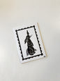 Bunny Stamp Print