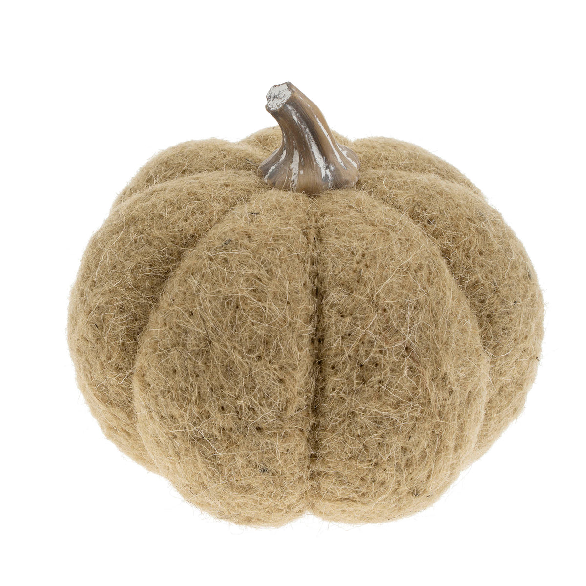 Moss Felt Pumpkin L