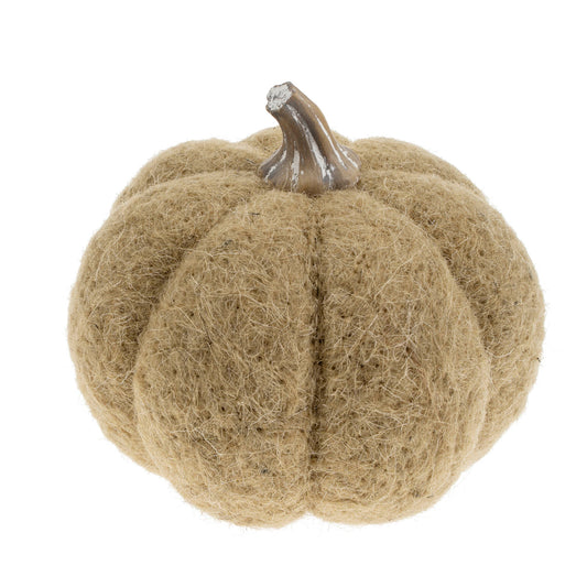 Moss Felt Pumpkin L