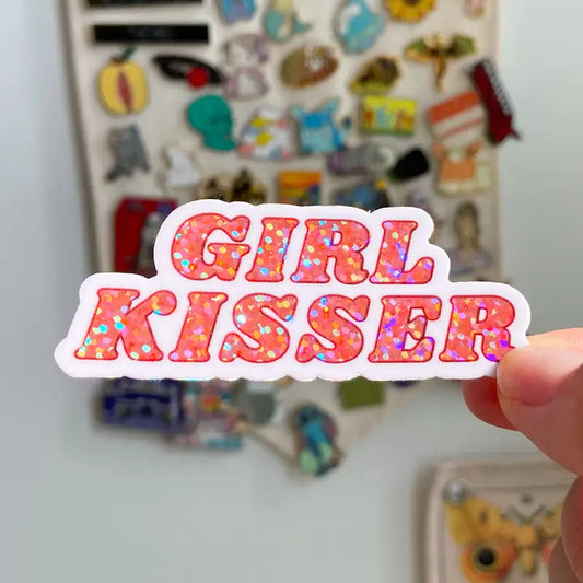 Girl Kisser Sticker