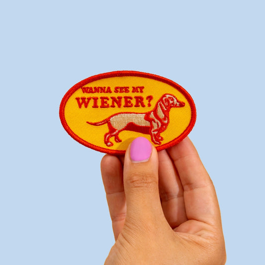 See My Wiener Iron-On Patch