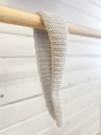 Hand-Crocheted Mini Neck Scarf