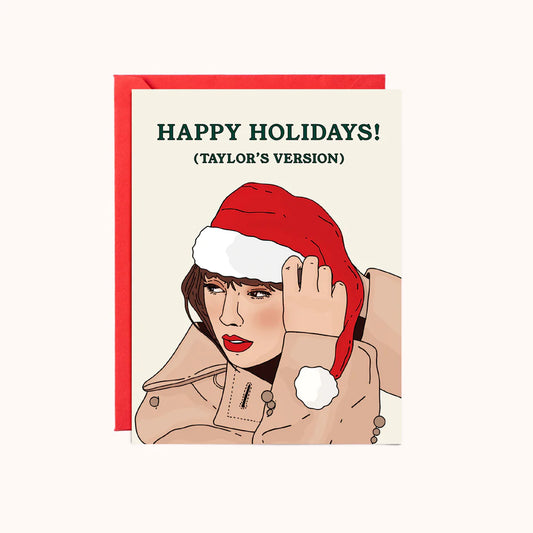 Happy Holidays (Taylor`s Version) Christmas Card