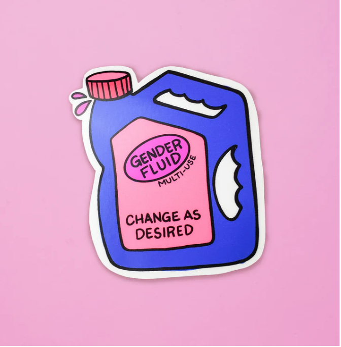 Gender Fluid Sticker