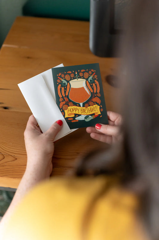 Hoppy Birthday Card