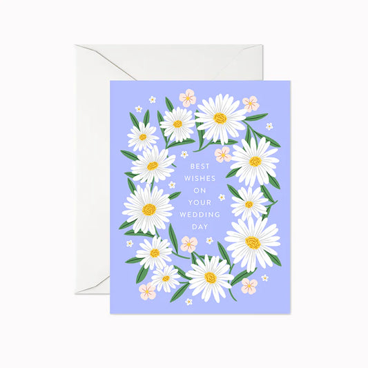 Best Wishes on Your Wedding Day Card