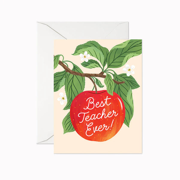 Best Teacher Ever Card