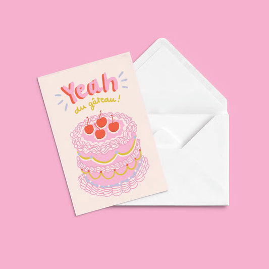 Gâteau Birthday Card