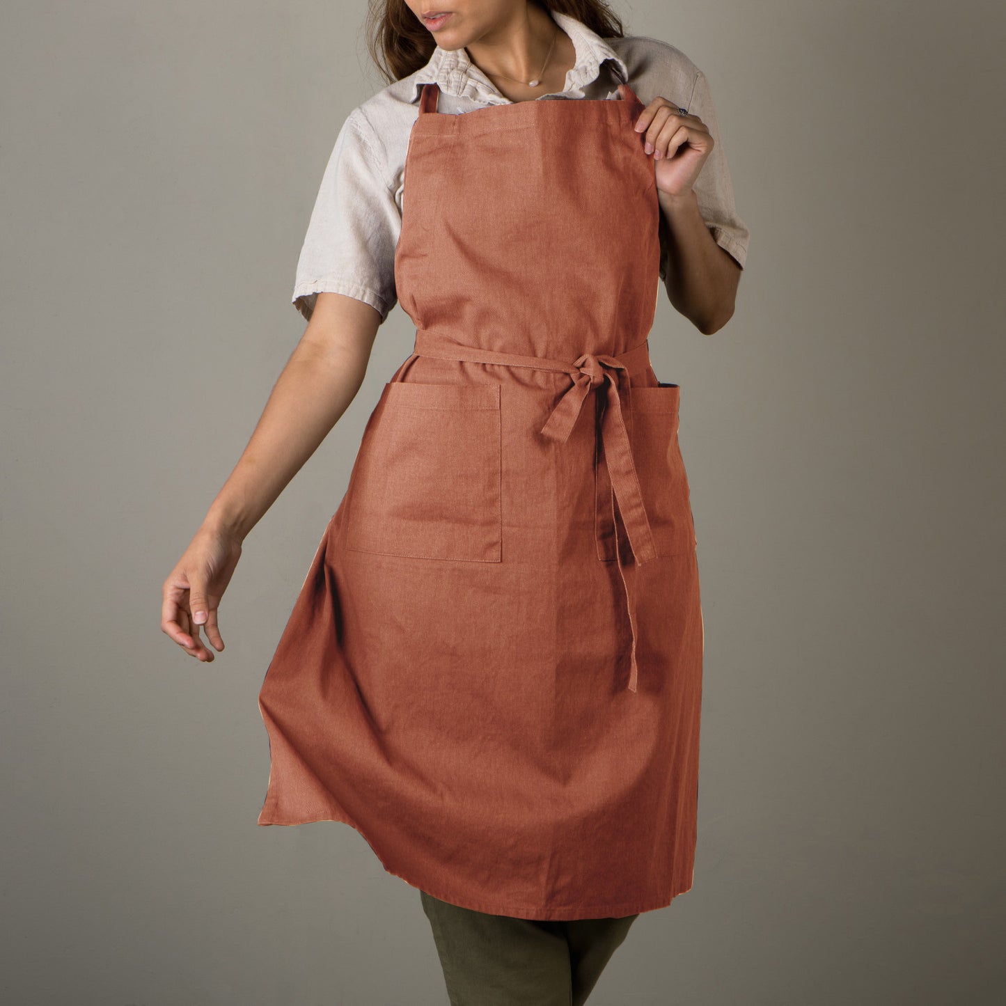 Cinnamon Stick Stonewash Apron