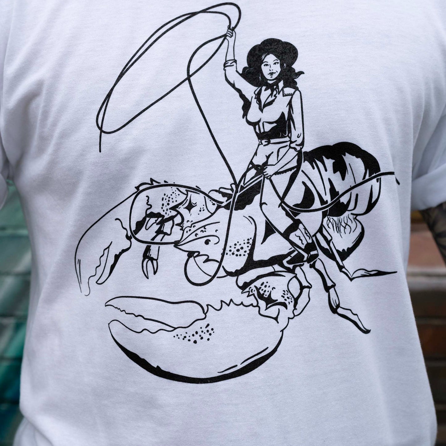 Lobster Cowgirl T-Shirt