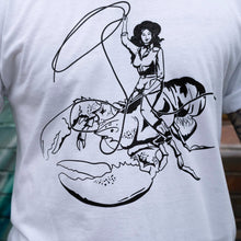 Load image into Gallery viewer, Lobster Cowgirl T-Shirt
