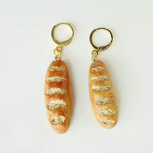 Bread Earrings