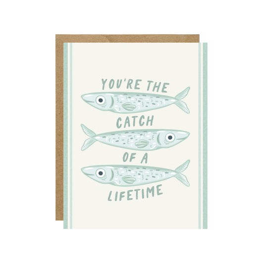 Catch of a Lifetime Greeting Card