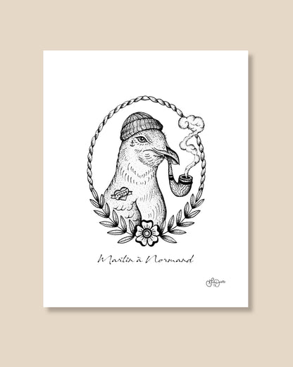 Martin à Normand Print