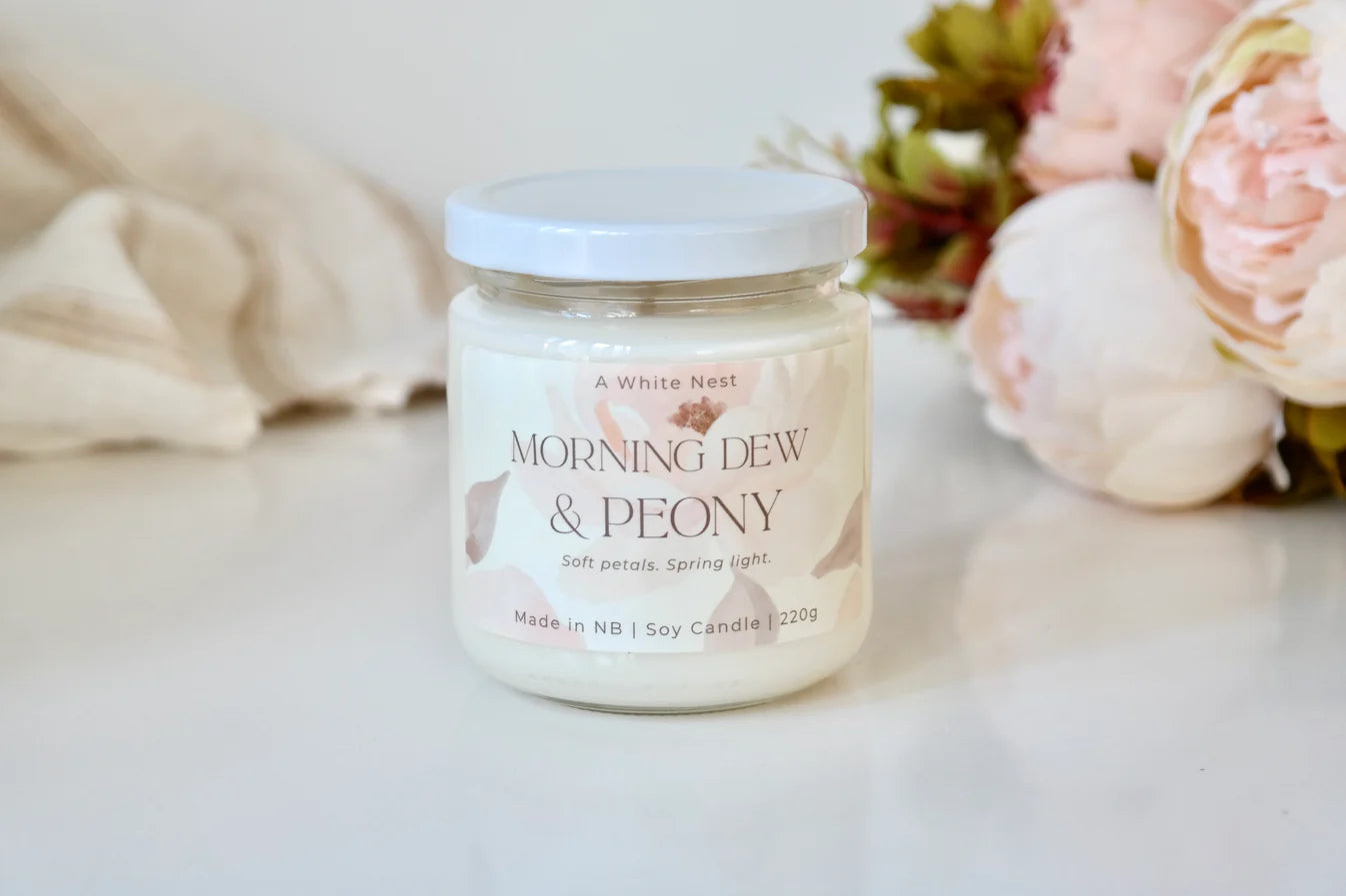 Morning Dew & Peony Candle