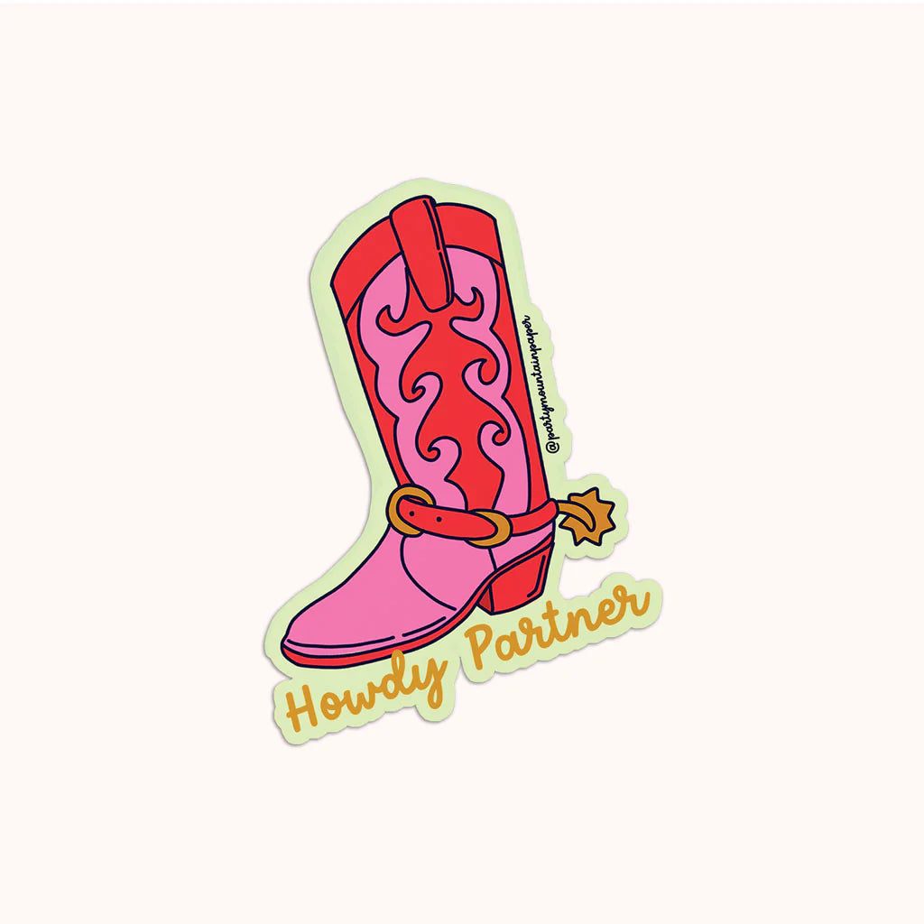 Howdy Partner Sticker