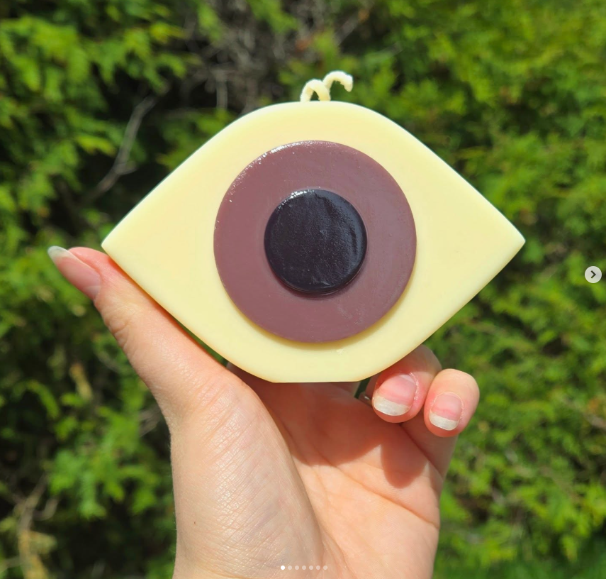 Evil Eye Candle