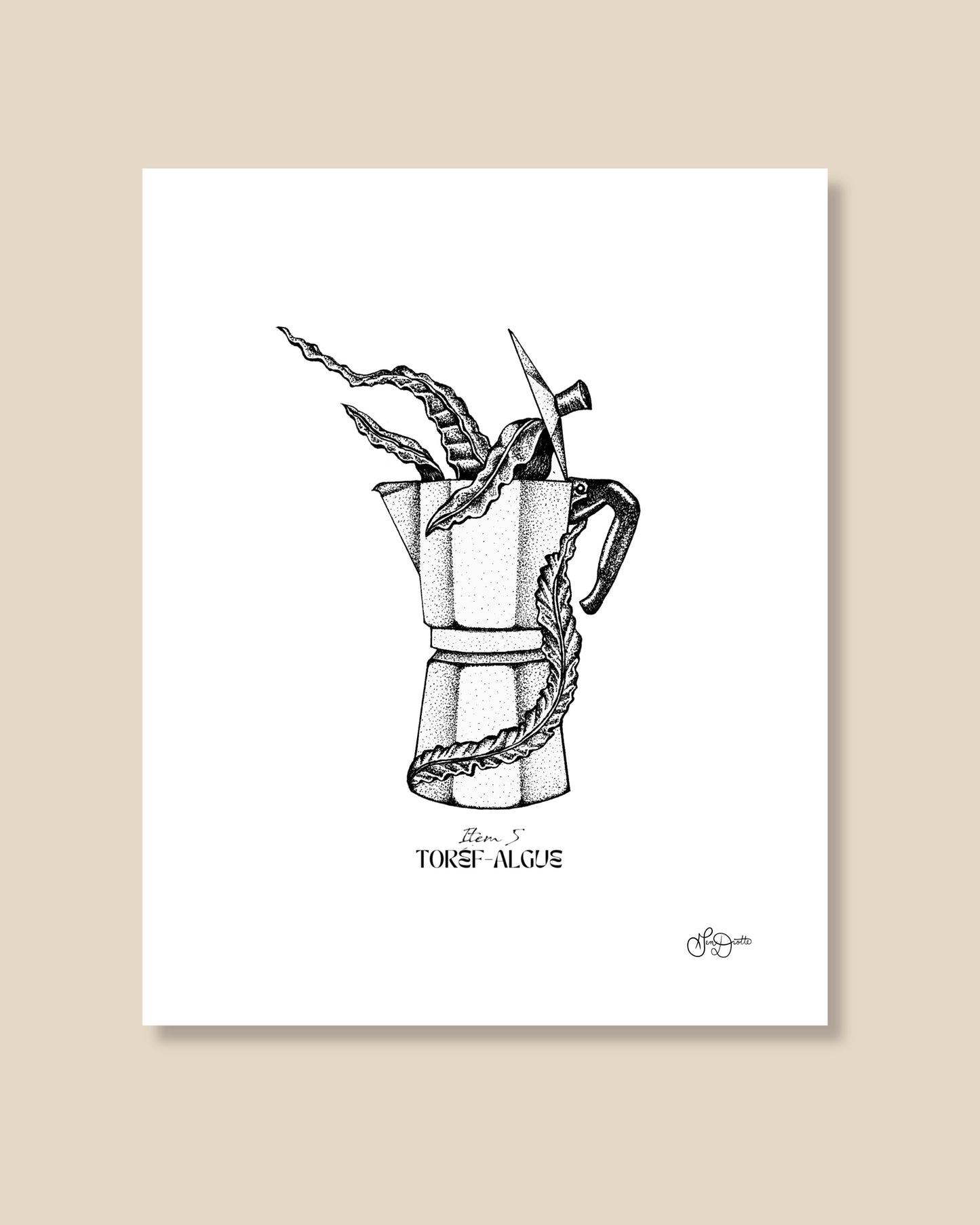 Toréf-Algue Print