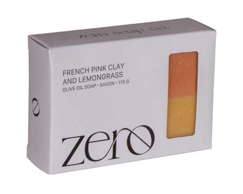 French Pink Clay & Lemongrass Soap