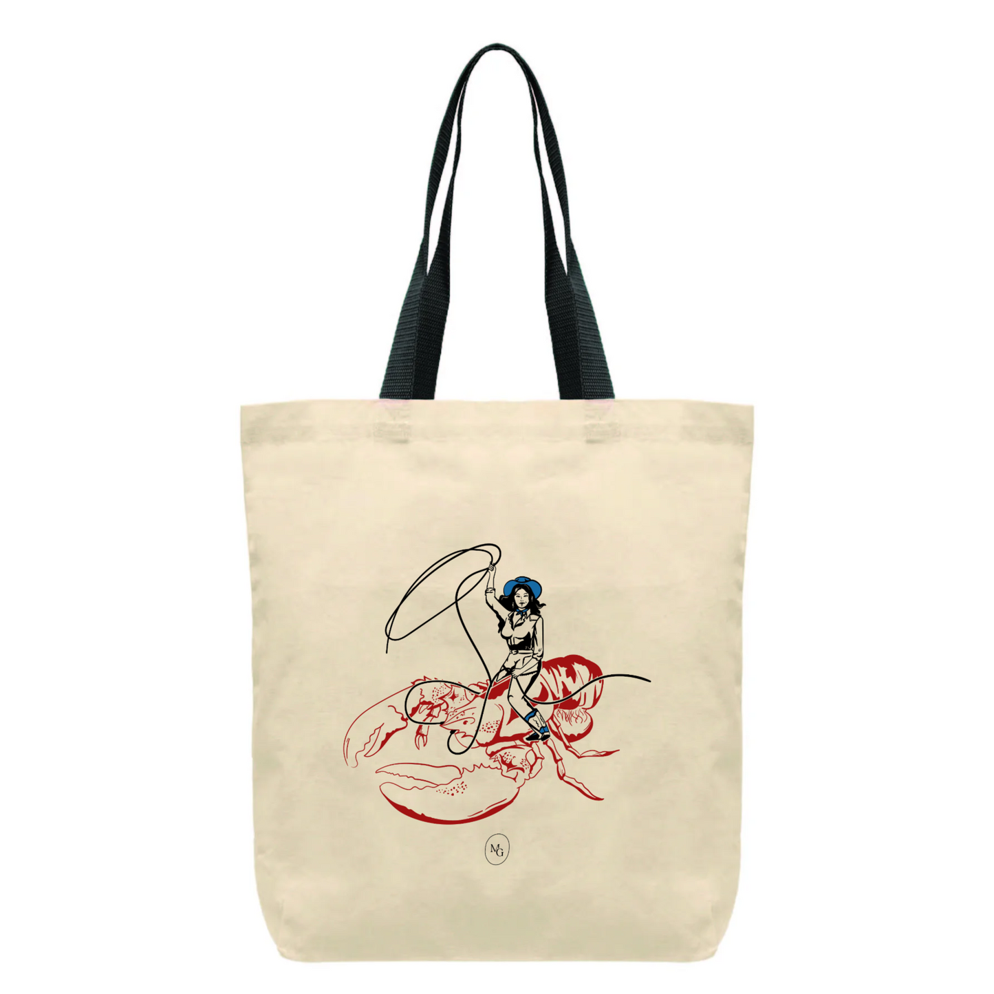 🎁 Lobster Cowgirl Tote Bag (100% off)