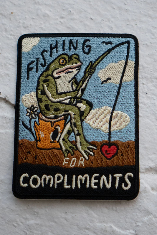 Fishing for Compliments - Sticky Patch