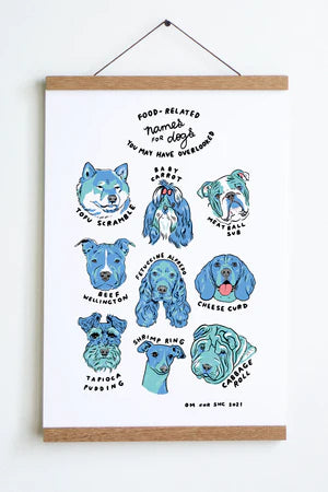 Food Dogs Print