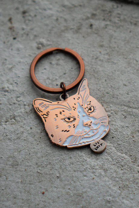 Lil Shit - Cat Keychain