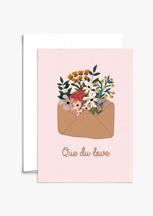 Que Du Love Card