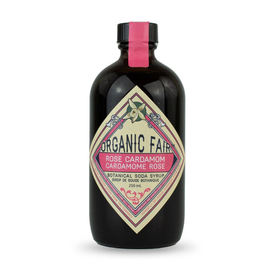 Rose Cardamom Soda Syrup