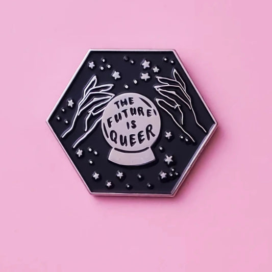 The Future is Queer Pin